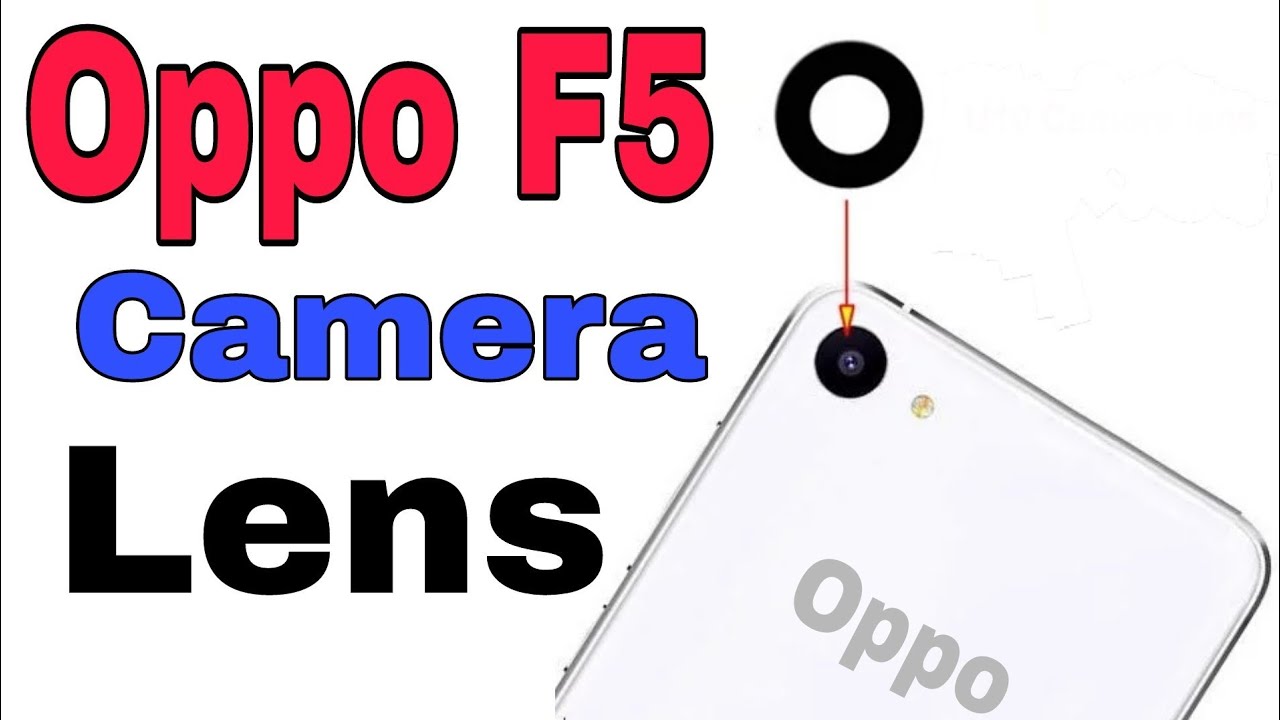 Picture of For Oppo F5 camera main glass lens Rear Facing Camera Glass Lens Replacement