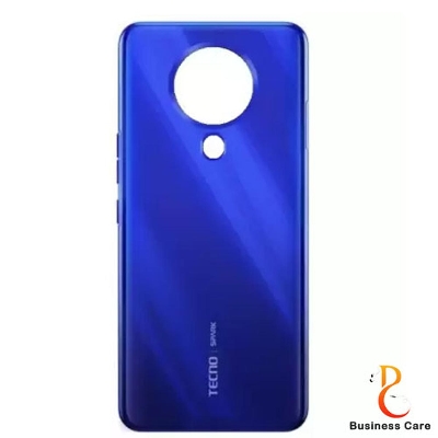 Picture of টেকনো স্পার্ক 6 এর জন্য ব্যাক প্যানেল কভার-কালো-বেগুনি-কমলা-সাদা-নীল-সবুজ