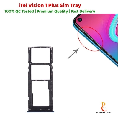 Picture of Itel vision 1 pro এর জন্য s i.m কার্ড হোল্ডার ট্রে কালো-নীল-সাদা-সবুজ