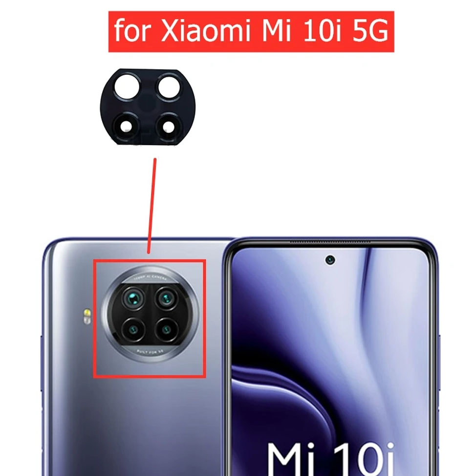 Picture of Camera Lens for Xiaomi Mi 10i 5G Black