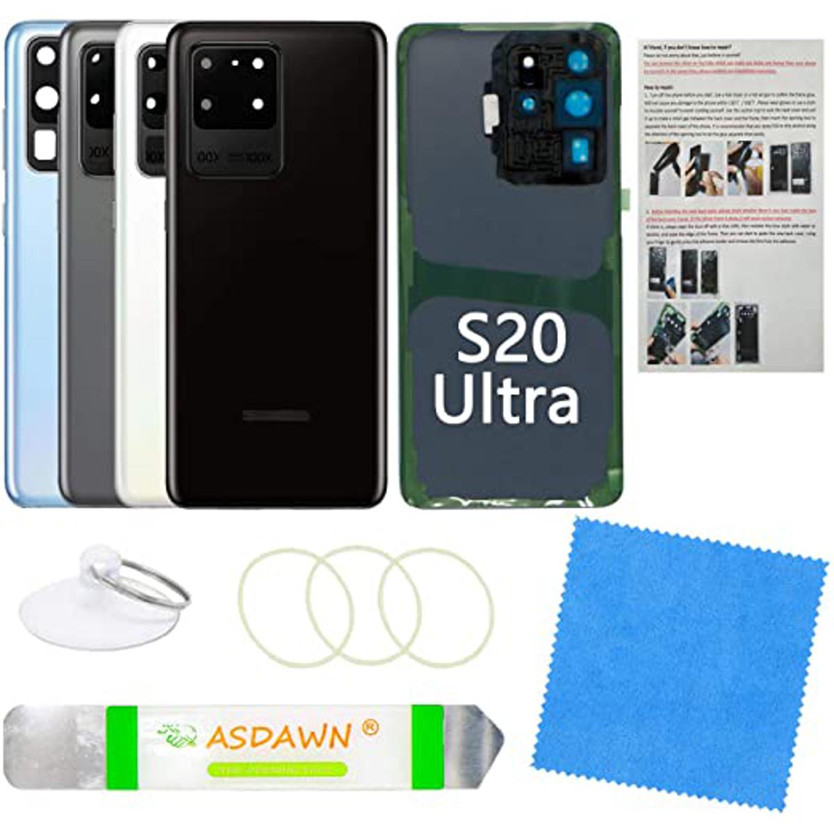 Picture of Samsung galaxy s20 আল্ট্রা অরিজিনাল ব্যাক গ্লাস বডি ব্যাক কভার রিপ্লেসমেন্ট