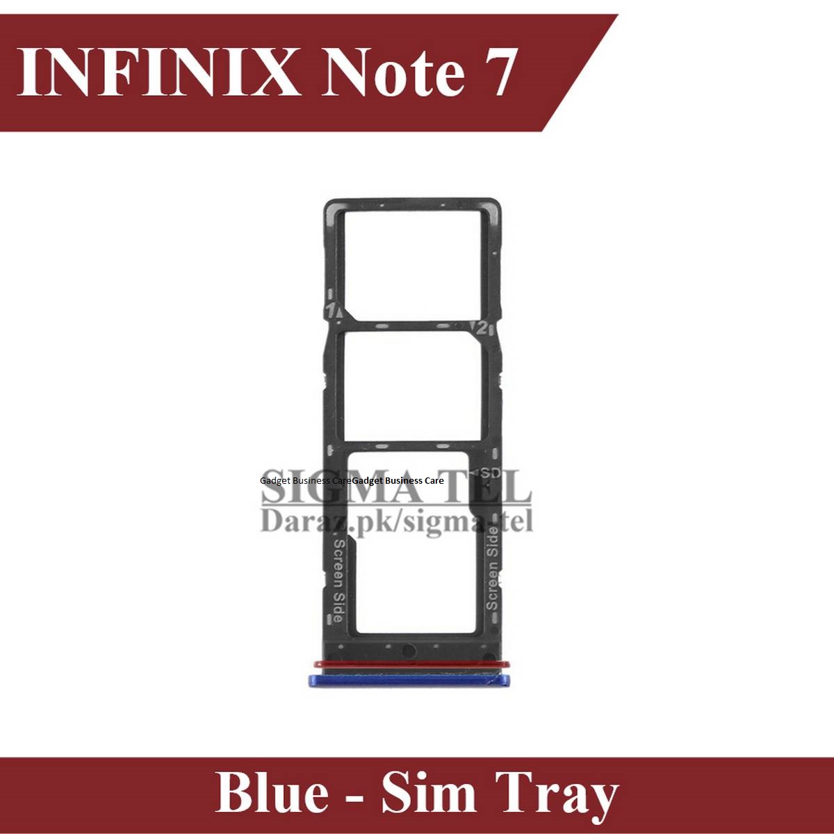 Picture of S,IM Card Holder Tray for Infinix Note 7