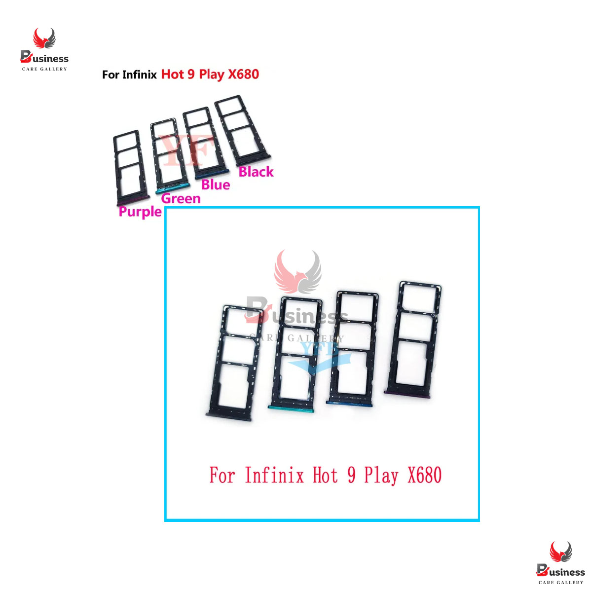 Picture of SIM Card Holder Tray for Infinix Hot 9 Play