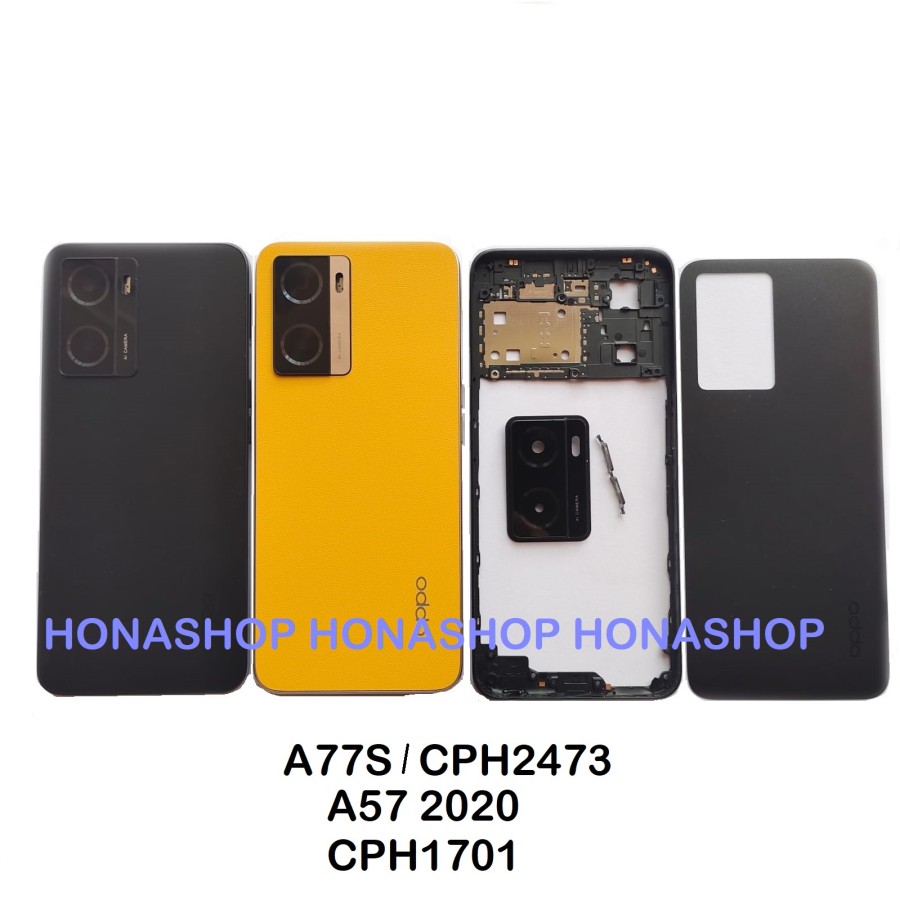 Picture of BACK CASING KESING HOUSING BACKDOOR FULLSET OPPO A77S CPH2473 A57 2020 - BACKDOOR
