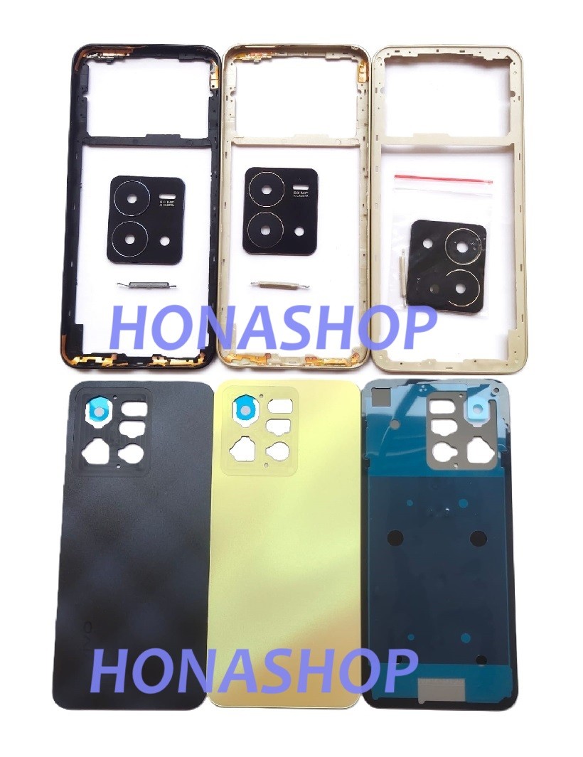 Picture of BACK CASING - KESING - HOUSING BACKDOOR FULLSET VIVO Y35 2022 TUTUPAN FULLSET - BACKDOOR