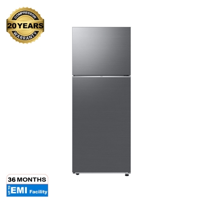 Picture of Samsung 415 Liter Top Mount Non Frost Refrigerator (RT42CG6422S9) Metal