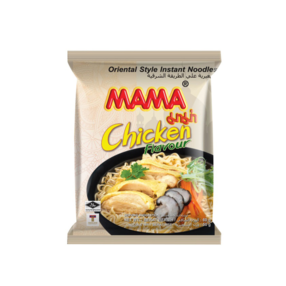Picture of Mama Oriental Style Instant Noodles Chicken Flavour 60gm Picture of Mama Oriental Style Instant Noodles Chicken Flavour 60gm