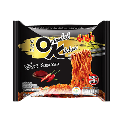 Picture of Mama Instant Noodles Oriental Kitchen Hot Korean Flavour 85gm Picture of Mama Instant Noodles Oriental Kitchen Hot Korean Flavour 85gm