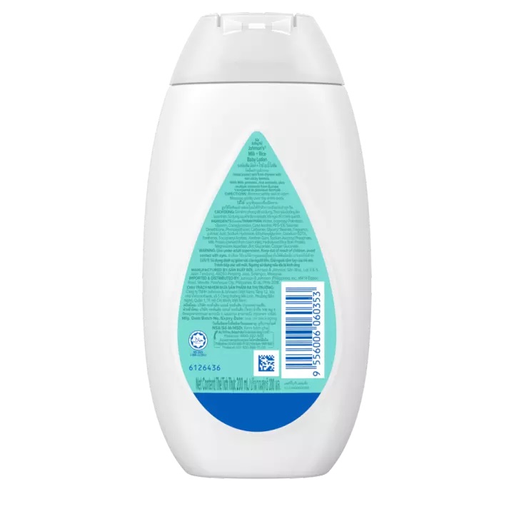 Johnson's Baby Milk + Rice Lotion 200ml (Malaysia) IDConline shop bangladeshothoba.com