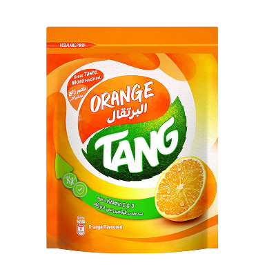 Picture of Tang Orange Flavoured Instant Drink Powder Pouch 375gm Picture of Tang Orange Flavoured Instant Drink Powder Pouch 375gm