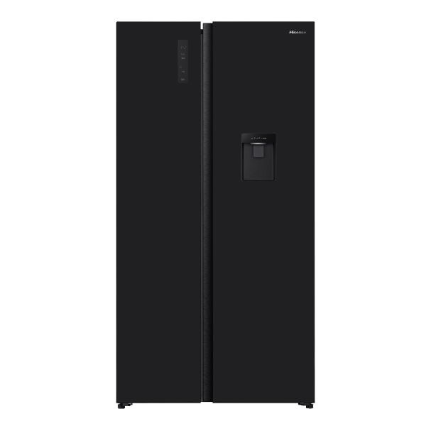 Picture of Hisense 580 Liter Glass Door With Dispenser Side by Side Inverter Refrigerator RS3G558NMB/BD3 Picture of Hisense 580 Liter Glass Door With Dispenser Side by Side Inverter Refrigerator RS3G558NMB/BD3