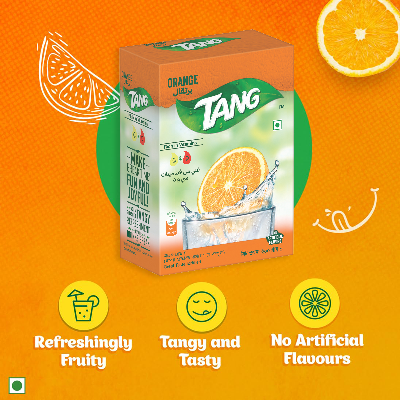 Picture of Tang Orange Flavoured Instant Drink Powder 200gm Picture of Tang Orange Flavoured Instant Drink Powder 200gm