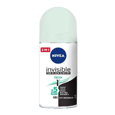Picture of NIVEA Invisible For Black & White Roll On 25ml