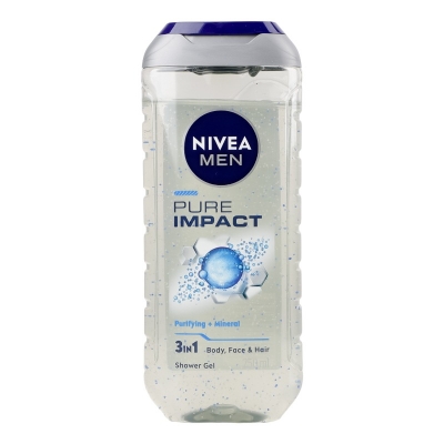 Picture of NIVEA MEN Shower Gel Pure Impact 250ml Picture of NIVEA MEN Shower Gel Pure Impact 250ml