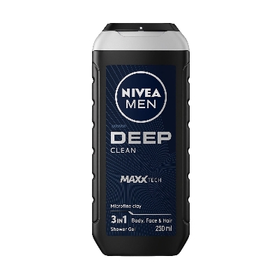 Picture of NIVEA MEN Deep Clean Shower Gel 250ml Picture of NIVEA MEN Deep Clean Shower Gel 250ml