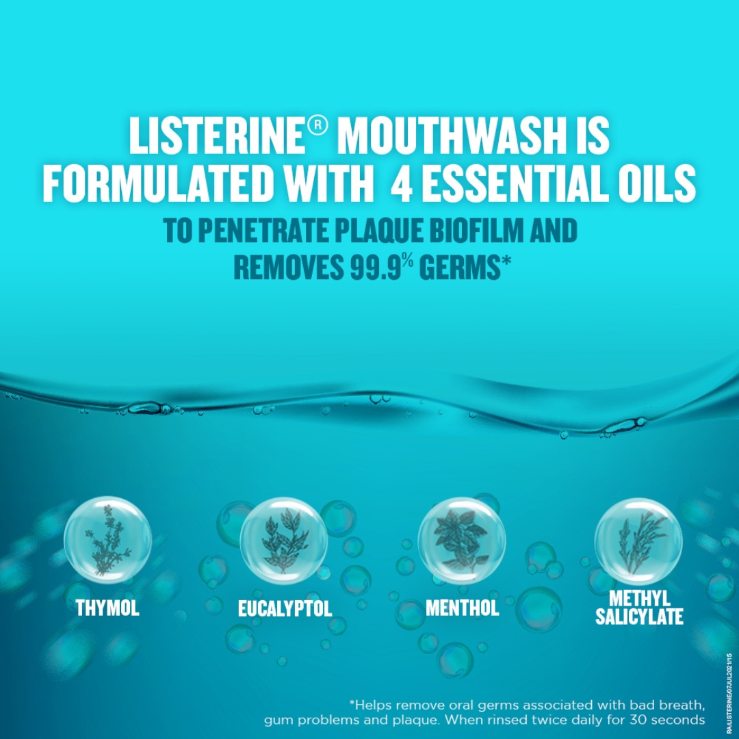 Listerine Cool Mint Liquid Mouthwash 250ml IDConline shop bangladeshothoba.com