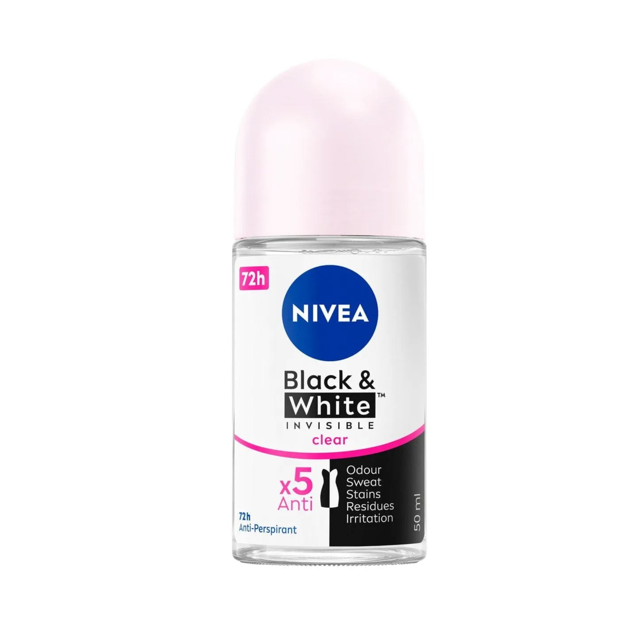 Picture of NIVEA MEN Roll On Black & White Invisible 50ml