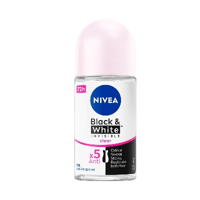 Picture of NIVEA MEN Roll On Black & White Invisible 50ml