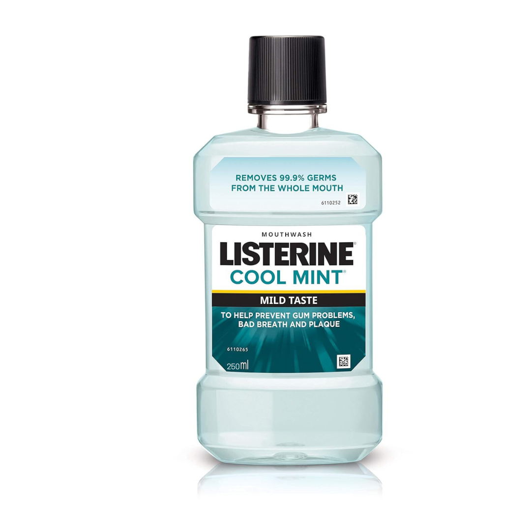 Listerine Cool Mint Mild Taste Liquid Mouthwash 250ml IDConline shop bangladeshothoba.com