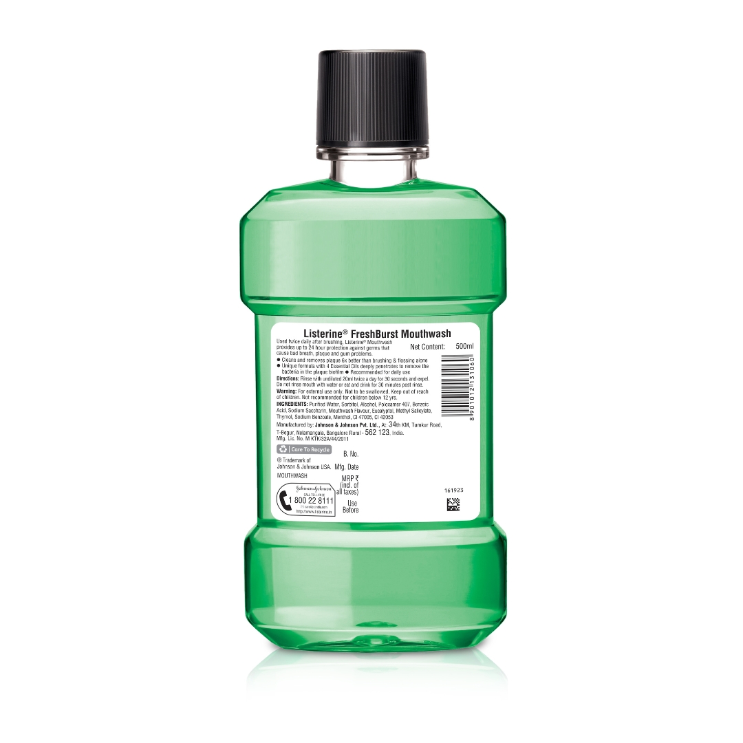 Listerine Freshburst Liquid Mouthwash 500ml IDConline shop bangladeshothoba.com