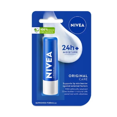 Picture of NIVEA Caring Lip Balm Original Care 4.8gm Picture of NIVEA Caring Lip Balm Original Care 4.8gm