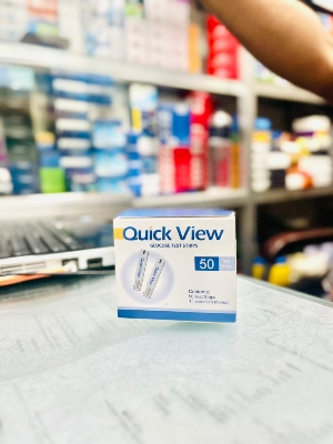 Quick View Glucose Test Strips (50 Strips)