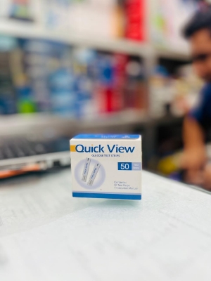 Quick View Glucose Test Strips (50 Strips)