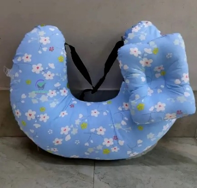 Nursing Pillow For Mother & Baby Picture of Breastfeeding / Nursing Pillow Adjust Infant Baby Protect Mummy Waist Support Cushion (Moon Shape Multifunction Pillow)