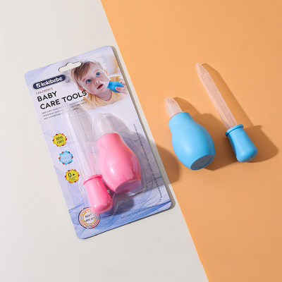 nose cleaner & medicine dropper pack Picture of Manual Baby Nasal Aspirator with Snot Cleaner Dropper Type Water & Medicine Feeder Set