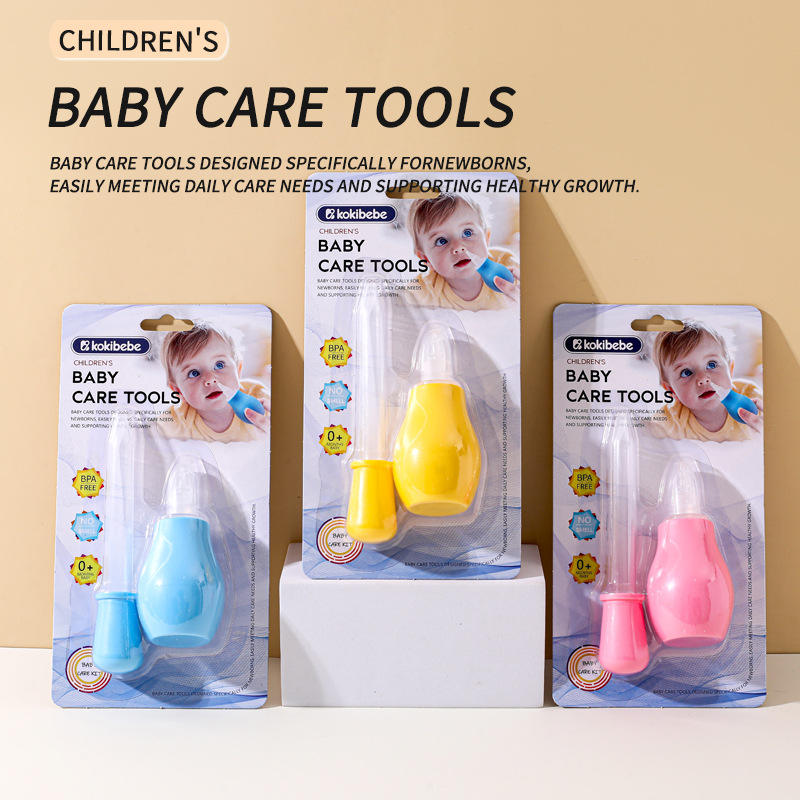 nose cleaner & medicine dropper pack Picture of Manual Baby Nasal Aspirator with Snot Cleaner Dropper Type Water & Medicine Feeder Set