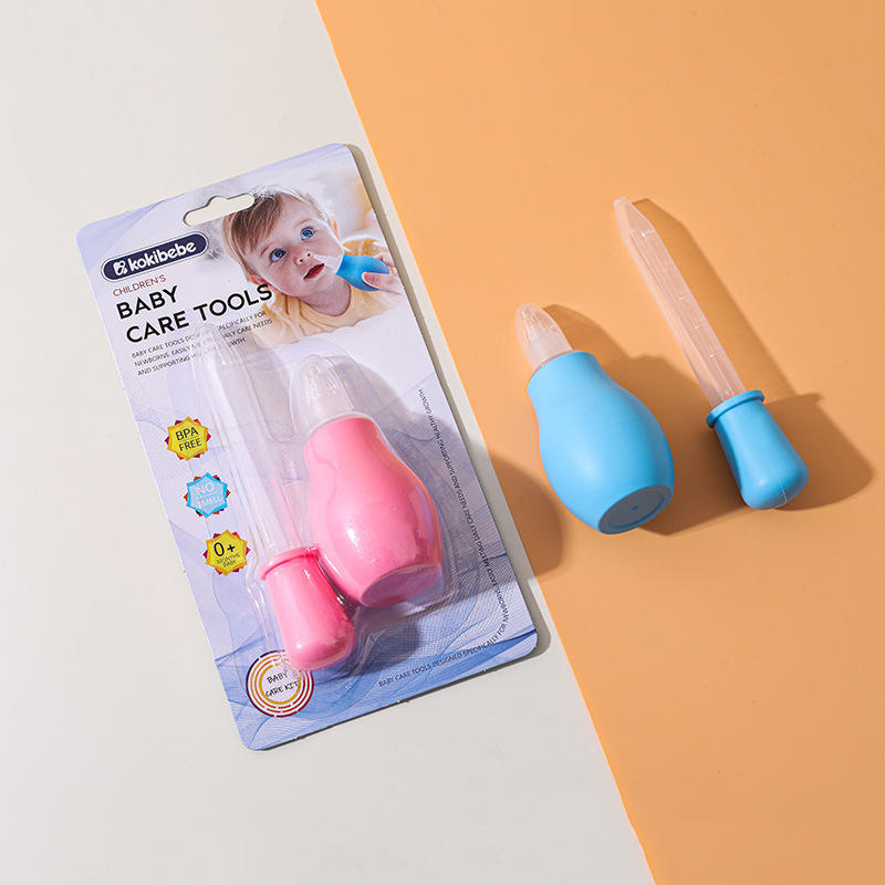 nose cleaner & medicine dropper pack Picture of Manual Baby Nasal Aspirator with Snot Cleaner Dropper Type Water & Medicine Feeder Set