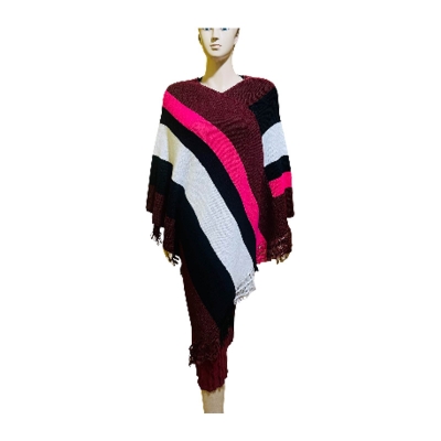 Picture of Exclusive winter fancy ladies  poncho
