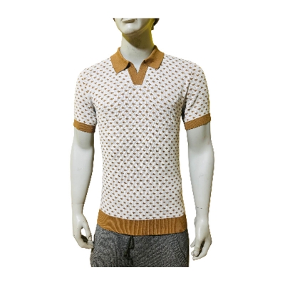 Picture of Exclosive mans polo neck shot sleeve sweaters