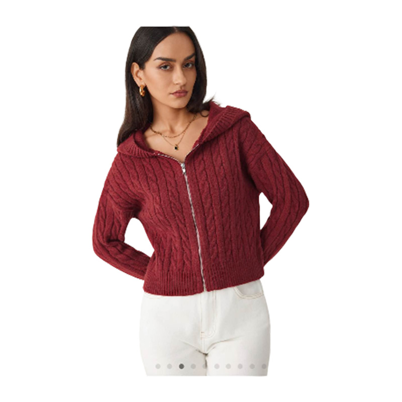 Picture of Winter Exclusive ladies hoodie zipper cardigan