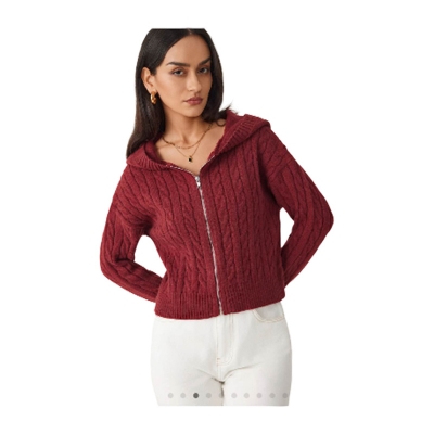 Picture of Winter Exclusive ladies hoodie zipper cardigan