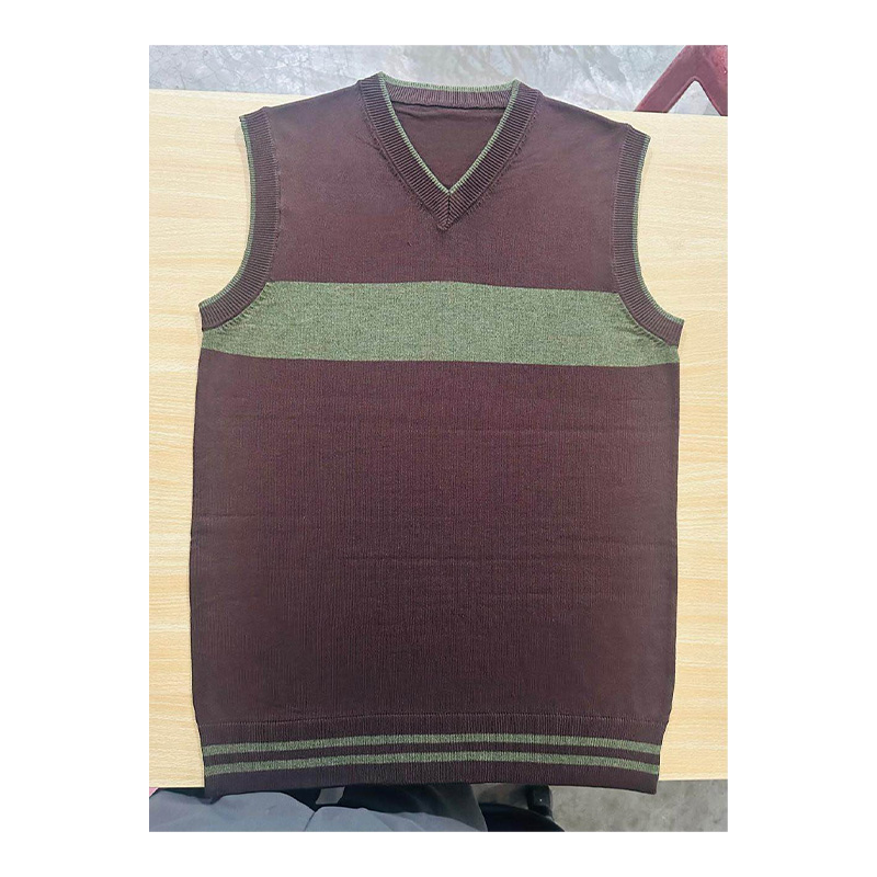 Picture of High Quality Exclusive V-Neck Vest Sweater For Men