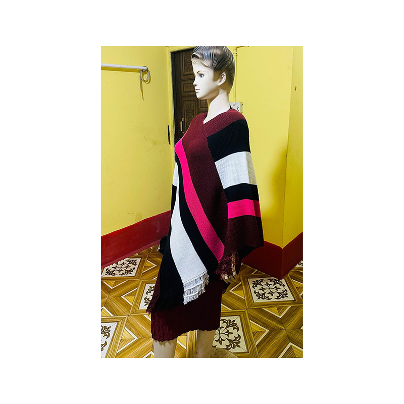 Picture of Exclusive winter fancy ladies  poncho