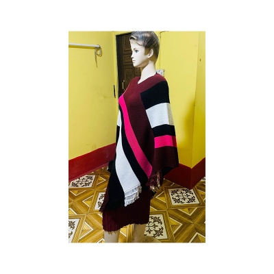 Picture of Exclusive winter fancy ladies  poncho