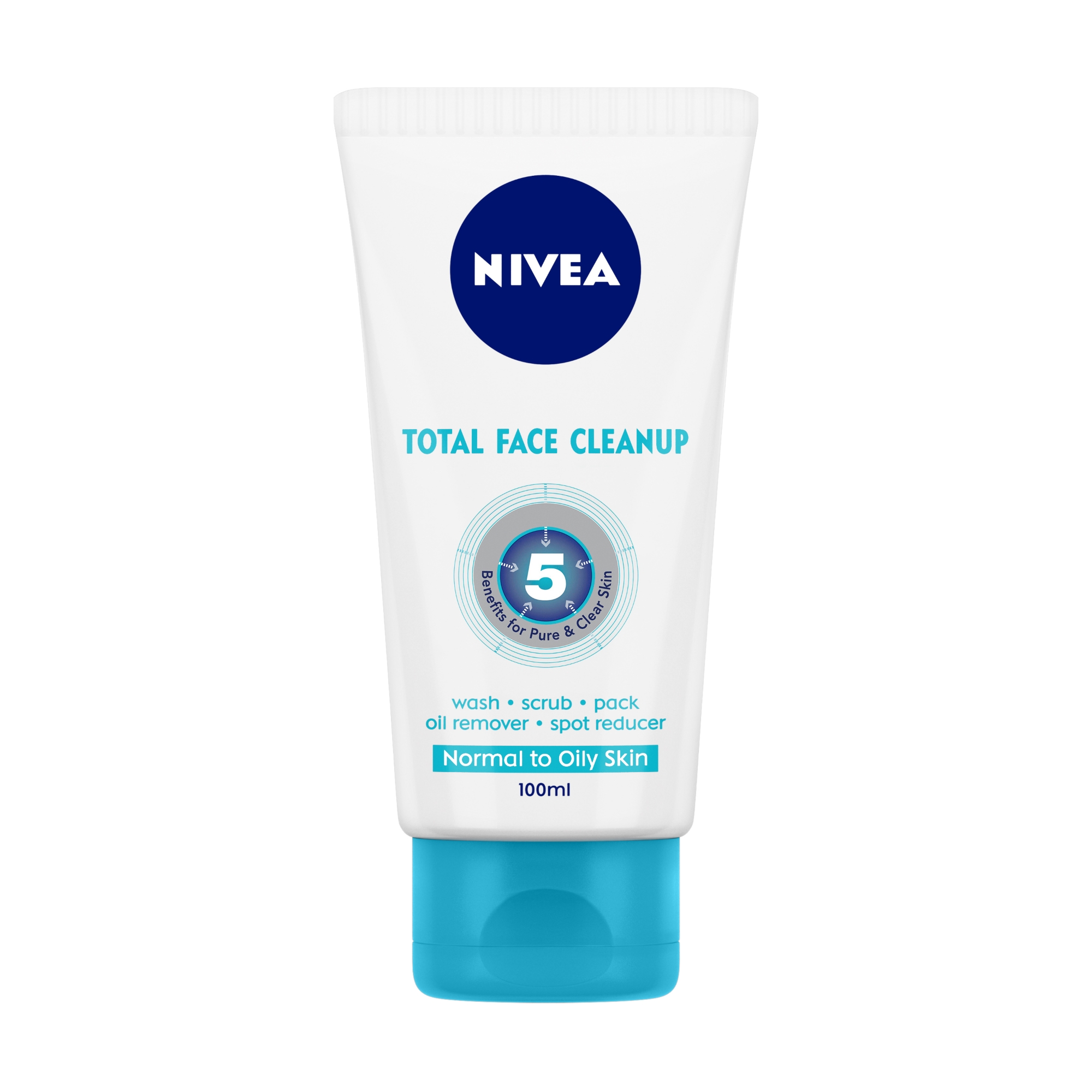 Picture of NIVEA Total Face Cleanup Face Wash 114gm Picture of NIVEA Total Face Cleanup Face Wash 114gm