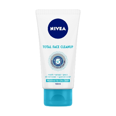 Picture of NIVEA Total Face Cleanup Face Wash 114gm Picture of NIVEA Total Face Cleanup Face Wash 114gm