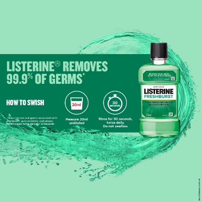 Listerine Freshburst Liquid Mouthwash 80ml IDConline shop bangladeshothoba.com