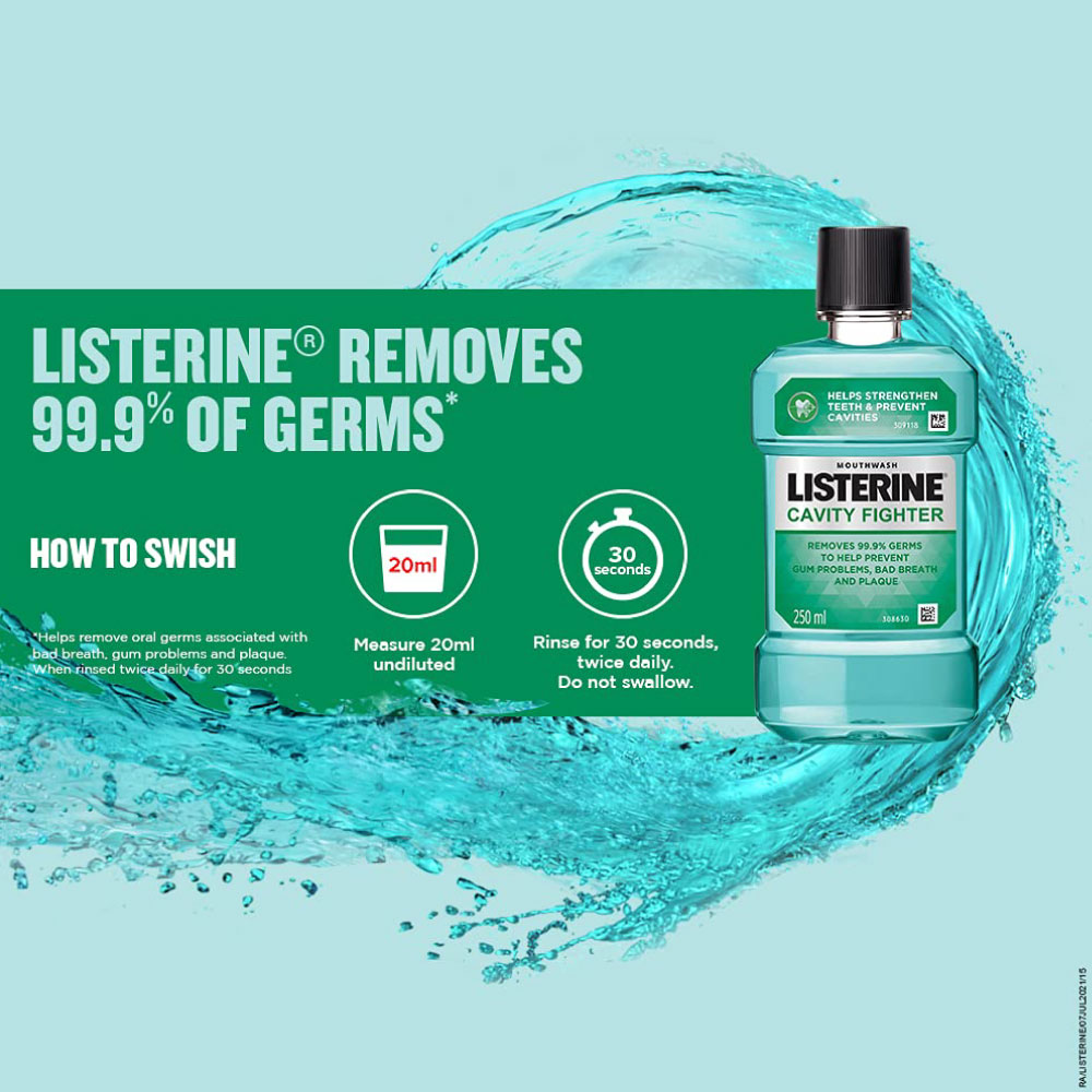 Listerine Cavity Fighter Mouthwash 250ml IDConline shop bangladeshothoba.com Listerine Cavity Fighter Mouthwash 250ml IDConline shop bangladeshothoba.com