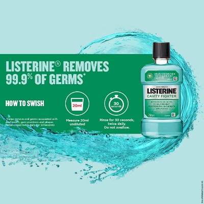 Listerine Cavity Fighter Mouthwash 250ml IDConline shop bangladeshothoba.com Listerine Cavity Fighter Mouthwash 250ml IDConline shop bangladeshothoba.com