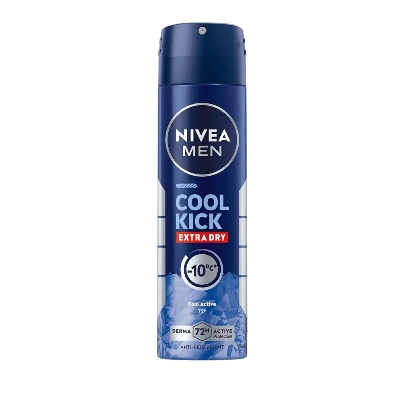 Picture of NIVEA MEN Body Spray Cool Kick Extra Dry 150ml