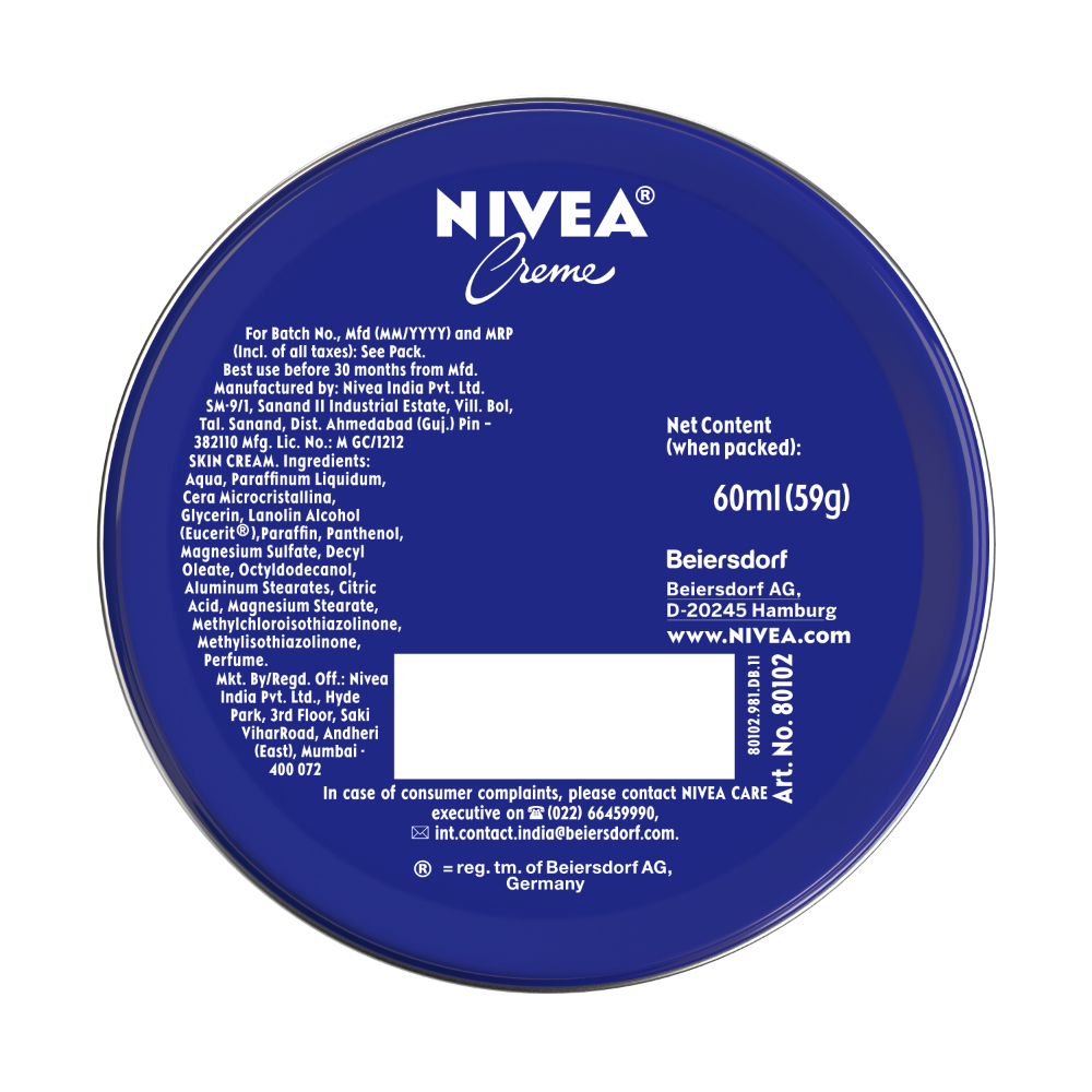 Picture of NIVEA Creme All-Purpose Cream 60ml