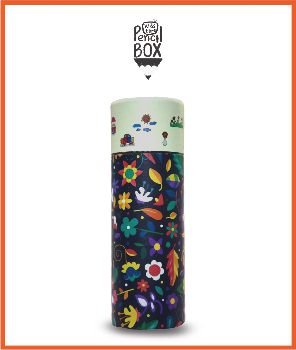Picture of Kids Time Pencil Box-Multicolor Picture of Kids Time Pencil Box-Multicolor