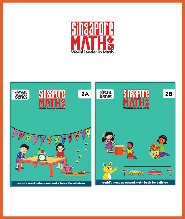 Picture of Best Math Book For Kids Singapore Math – Level 2 (2A & 2B) Picture of Best Math Book For Kids Singapore Math – Level 2 (2A & 2B)