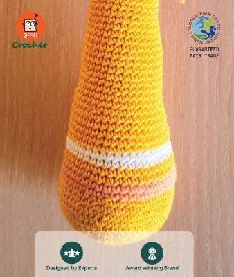 Picture of Goofi Crochet Rattle- Lion Baby Picture of Goofi Crochet Rattle- Lion Baby