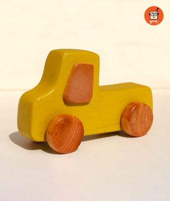 Picture of Truck – Wooden Push Toy – Non-Toxic Paint Picture of Truck – Wooden Push Toy – Non-Toxic Paint
