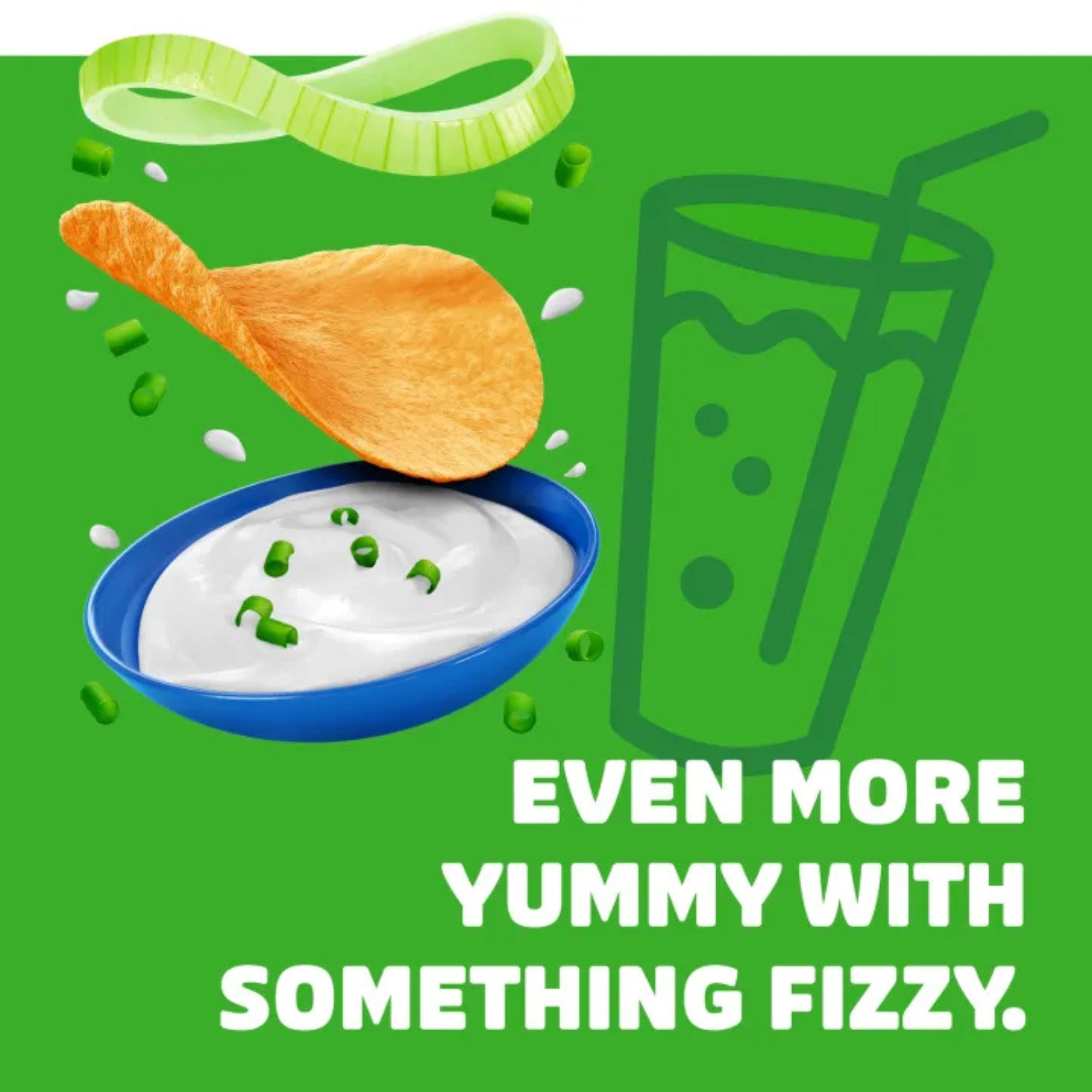 Picture of Pringles Sour Cream & Onion Potato Chips 42gm